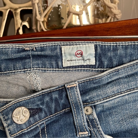AG The Prima Mid Rise Cigarette Skinny Stretch Jean Women’s Size 27 - Picture 5 of 8